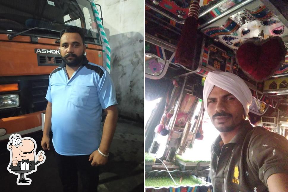 See this picture of Beli Ram Da Dhaba