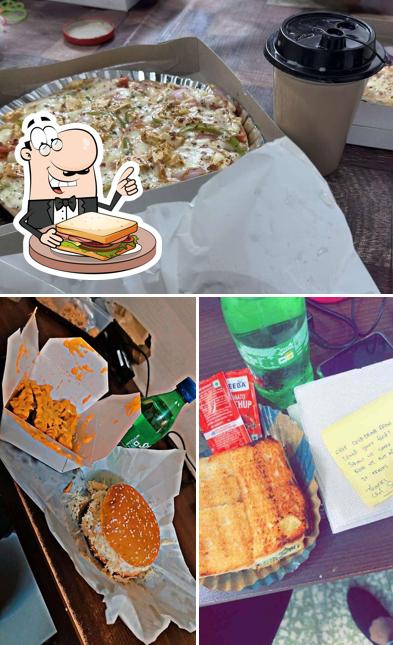 Grilled cheese sandwich at Food Zone