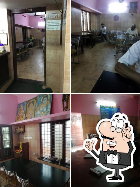 The interior of Lakshmi Cafe
