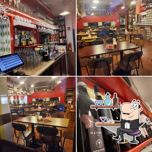 Gli interni di Retro Osteria!