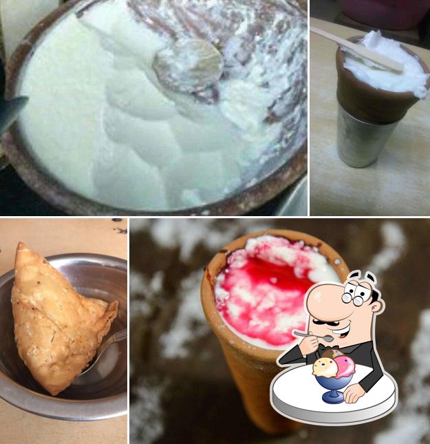 Shreenath Lassiwala provides a selection of sweet dishes