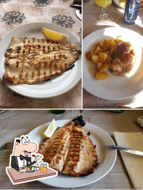Cibo al Trattoria Alla Grotta