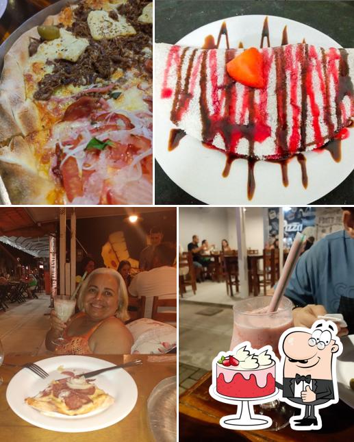 Bolo veludo vermelho em Restaurante Frigideira do Francês