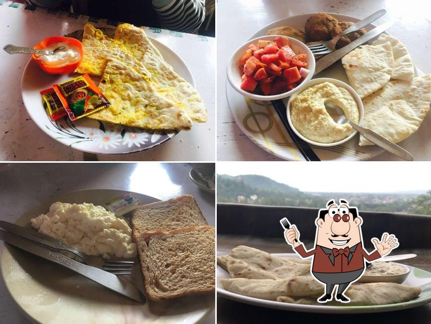 Food at Free spirit cafe