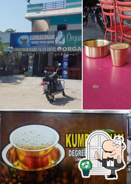 Kumbakonam Degree Coffee is distinguished by exterior and food