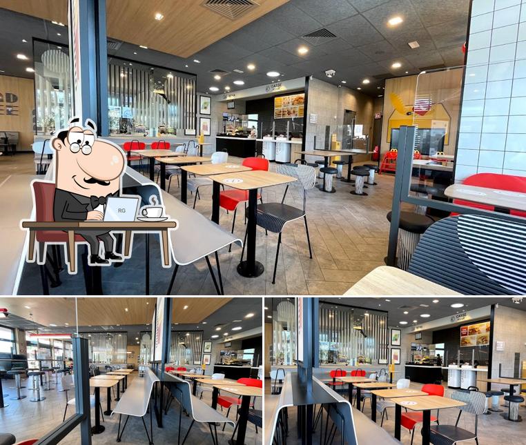 Gli interni di McDonald’s Trebaseleghe