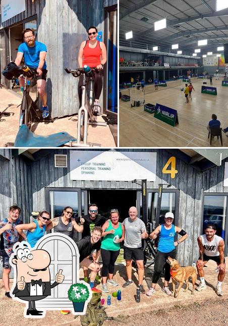 Among different things one can find exterior and food at Nirlip Sports & Fitness Hub