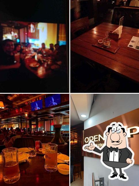 The interior of Open Tap Golf Course Road
