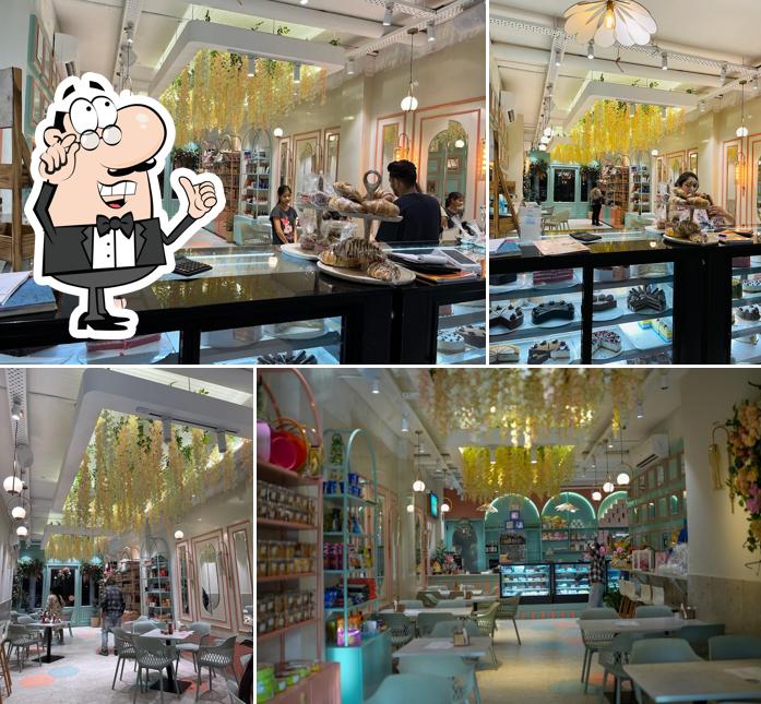 The interior of Cakewalk - Bakery & Cafe