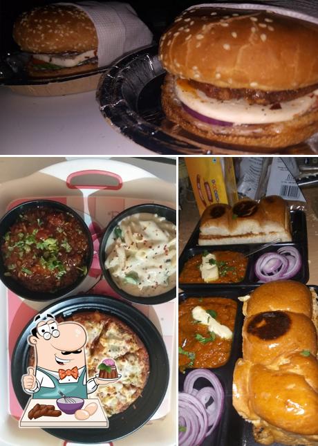 Chef special fast food offers a selection of desserts