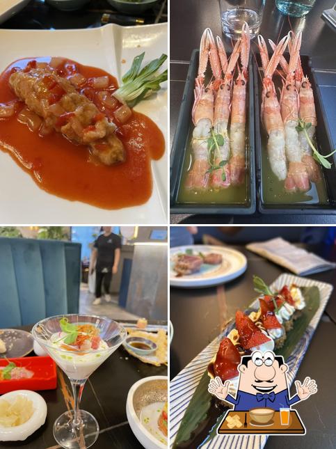 Platti al Joy Sushi Milano