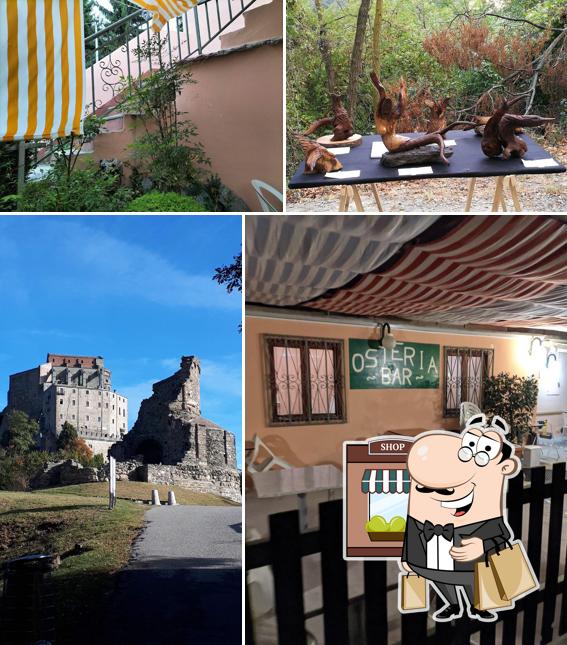 Goditi la vista dagli esterni di Osteria del Pellegrino