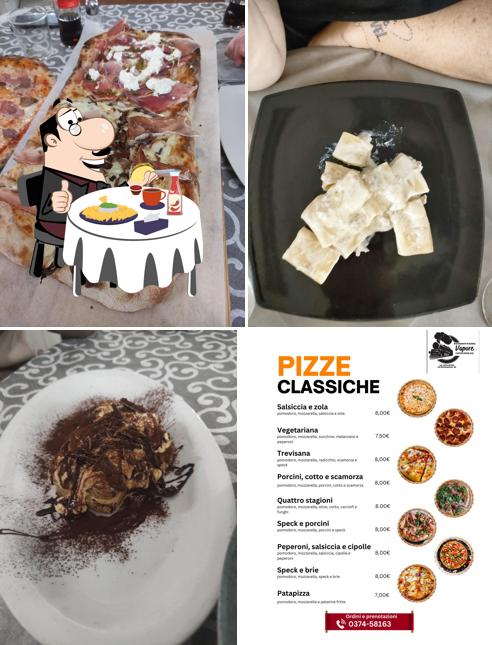 Piatto di formaggi al Ristorante Pizzeria Vapore