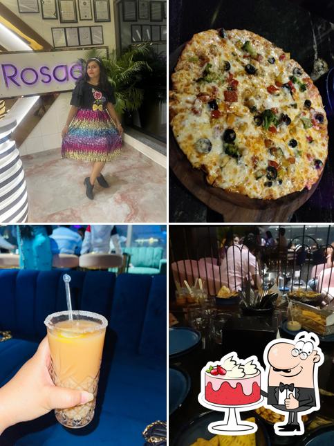 Red velvet cake at Rosado - Luxury Lounge & Kitchen