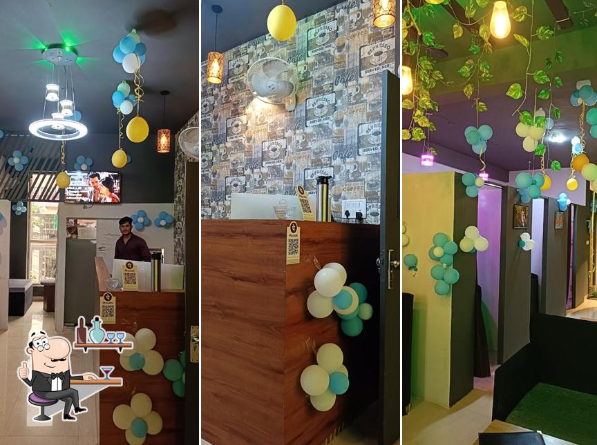 Check out how THE GOLD CAFE DHAR looks inside