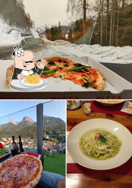 Spaghetti alla carbonara al Pizzeria Allegra