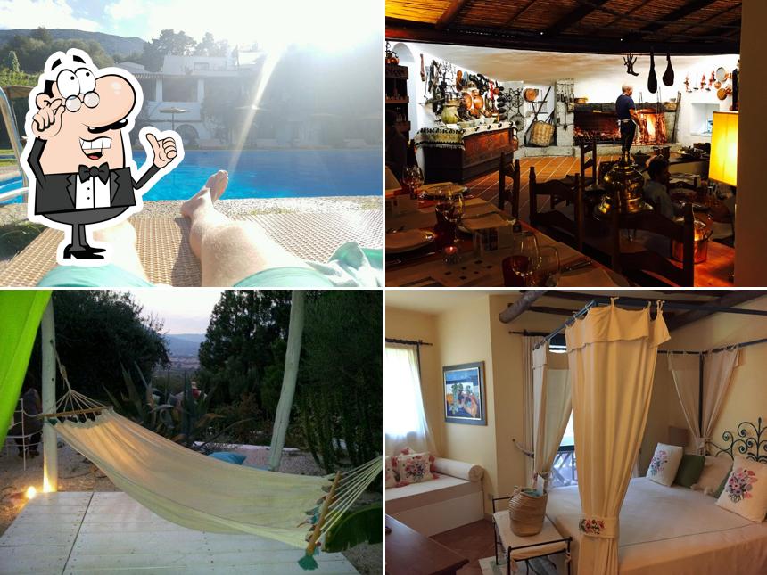 Gli interni di Su Gologone Experience Hotel