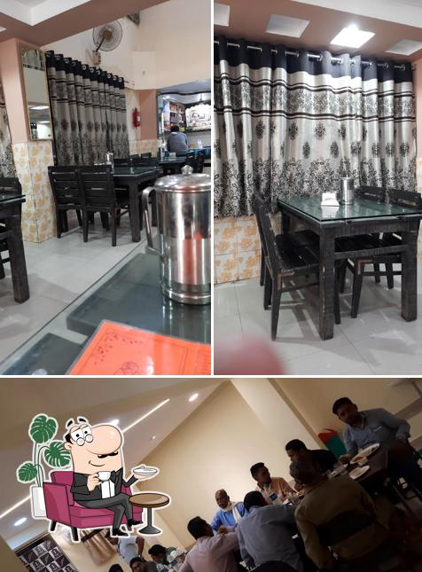 The interior of Sunny Point - Pure Veg Restaurant