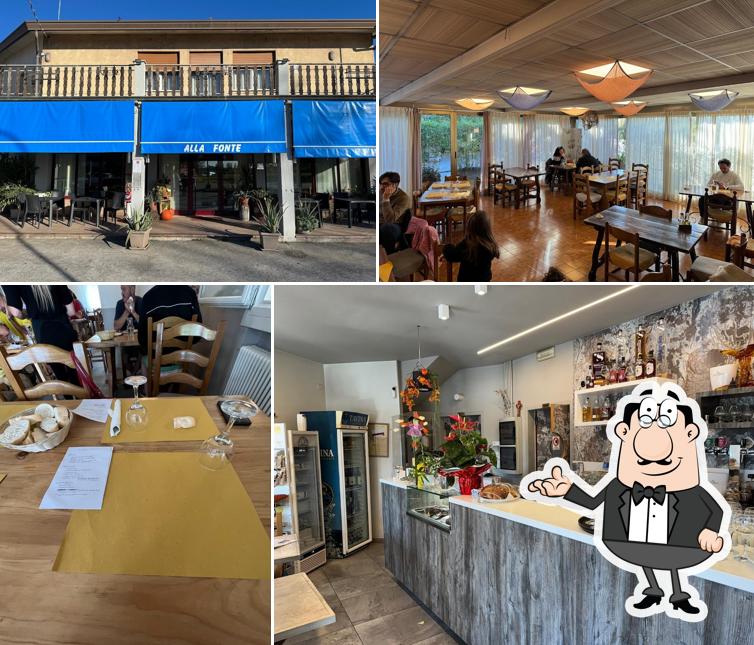 Dai un'occhiata agli interni di Trattoria Casalinga alla Fonte