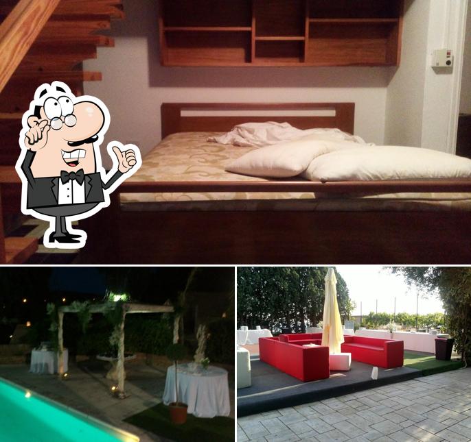 Dai un'occhiata agli interni di Villa Rosa