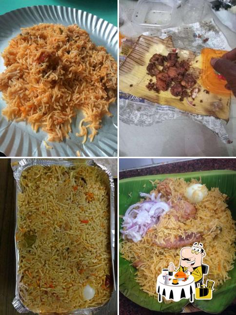 Food at Yaa Mohideen Restaurant