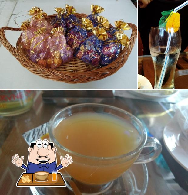 The image of food and beer at Cafe Amigos