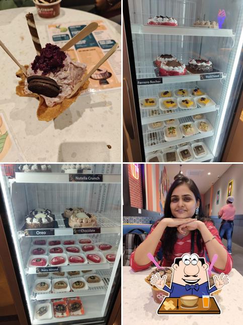 Ice cream at Cream stone