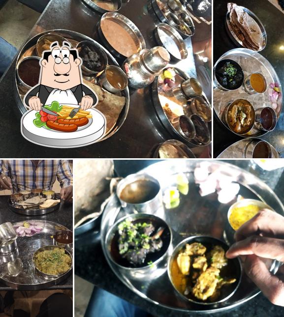 Food at Hotel 7/12 Ranjangaon
