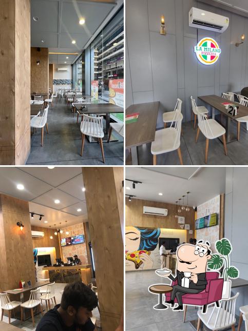 Check out how La Milano Pizzeria looks inside