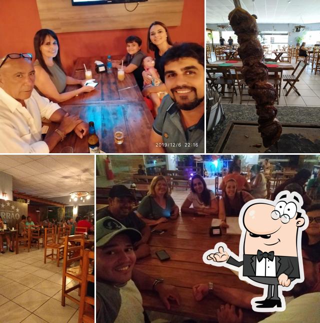 O interior do BURRÃO GRILL