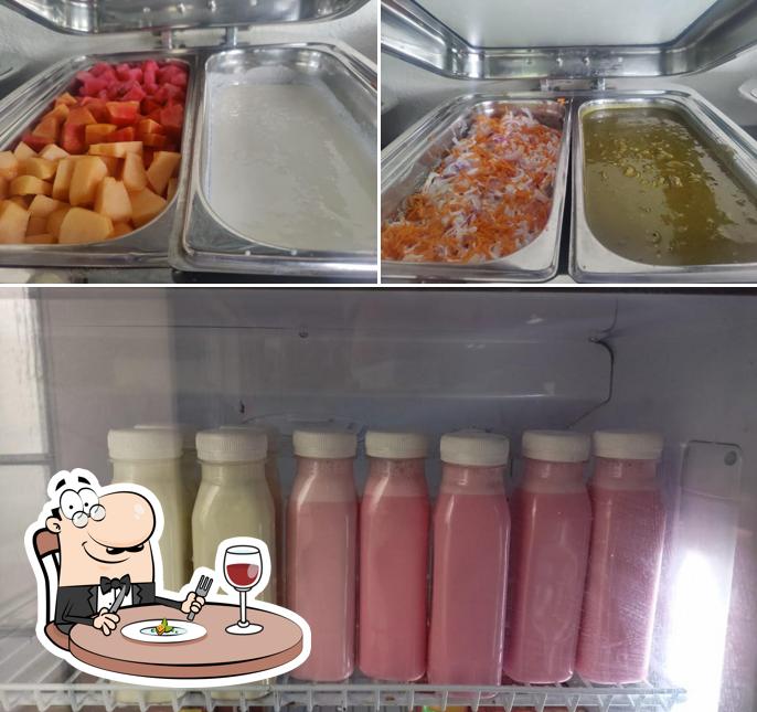 Food at Go Binge Cafe