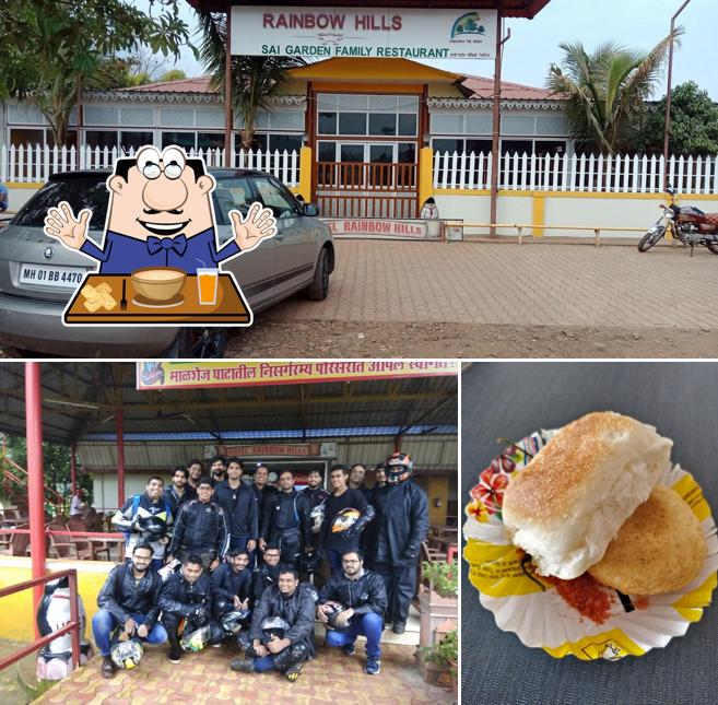 The image of Hotel Rainbow Hills’s food and exterior
