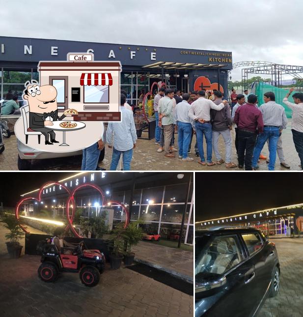 The exterior of LOVE CUISINE CAFE