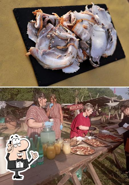 Gli interni di Taberna - cibo degli antichi romani