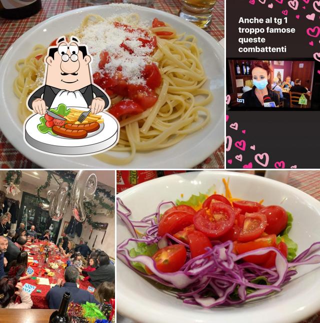 Platti al Trattoria Le Combattenti