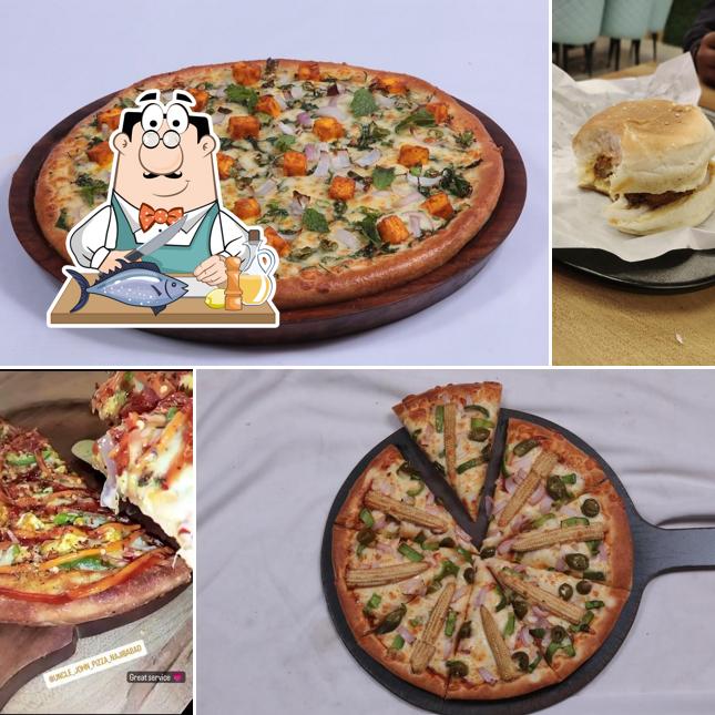 Grilled salmon at Uncle John's Pizza Dehradun