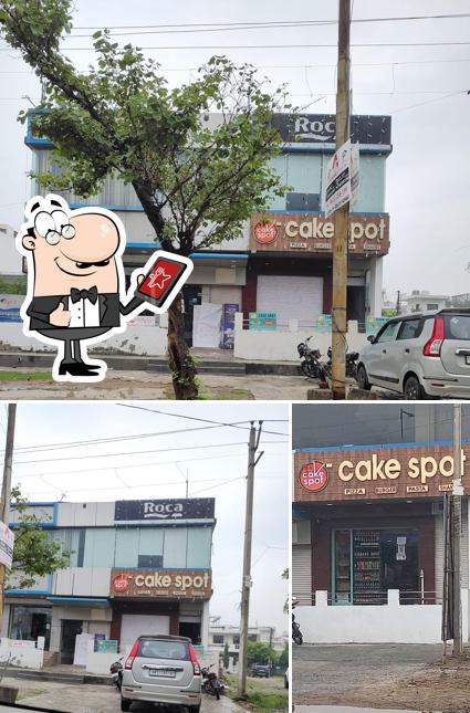 The exterior of cake spot