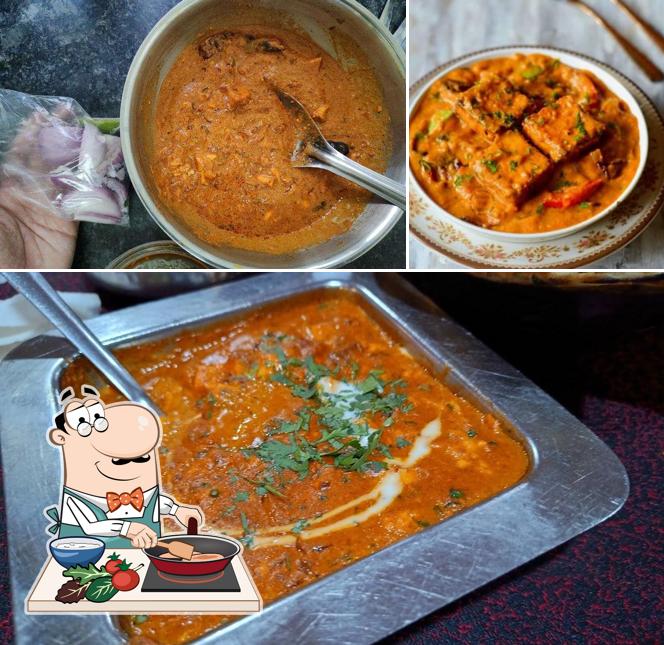 Chicken curry at Veg Aroma