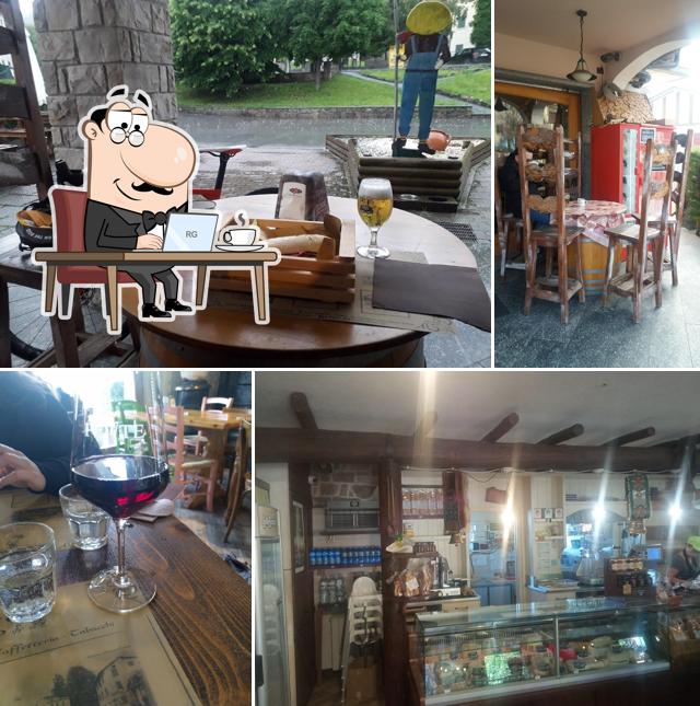 Gli interni di A Casa del Contadino Beer Food