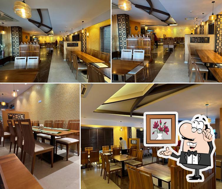 The interior of Nadans restaurant