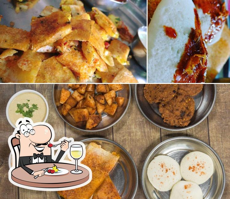 Meals at Annapurna idli corner