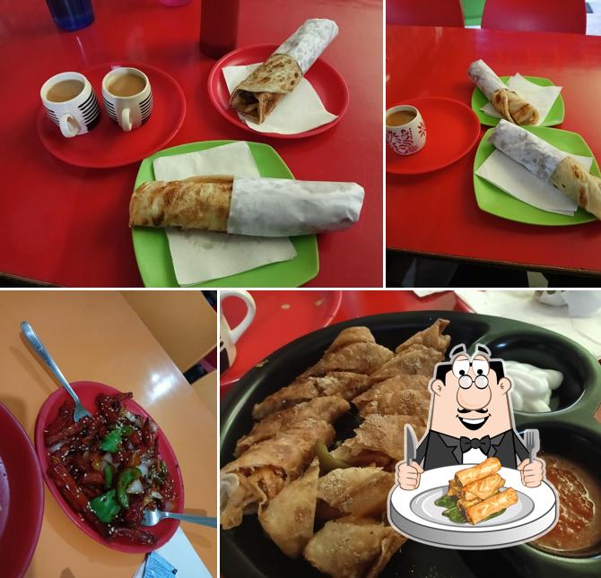 Spring rolls at Appetite The Kathi Roll Shop