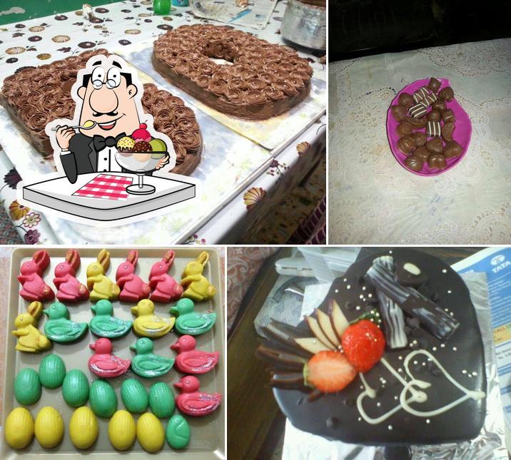 Chocoholics Naik offers a variety of desserts