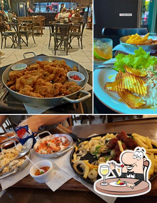 Platos en Colina Araras