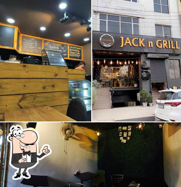 The interior of Jack n Grill