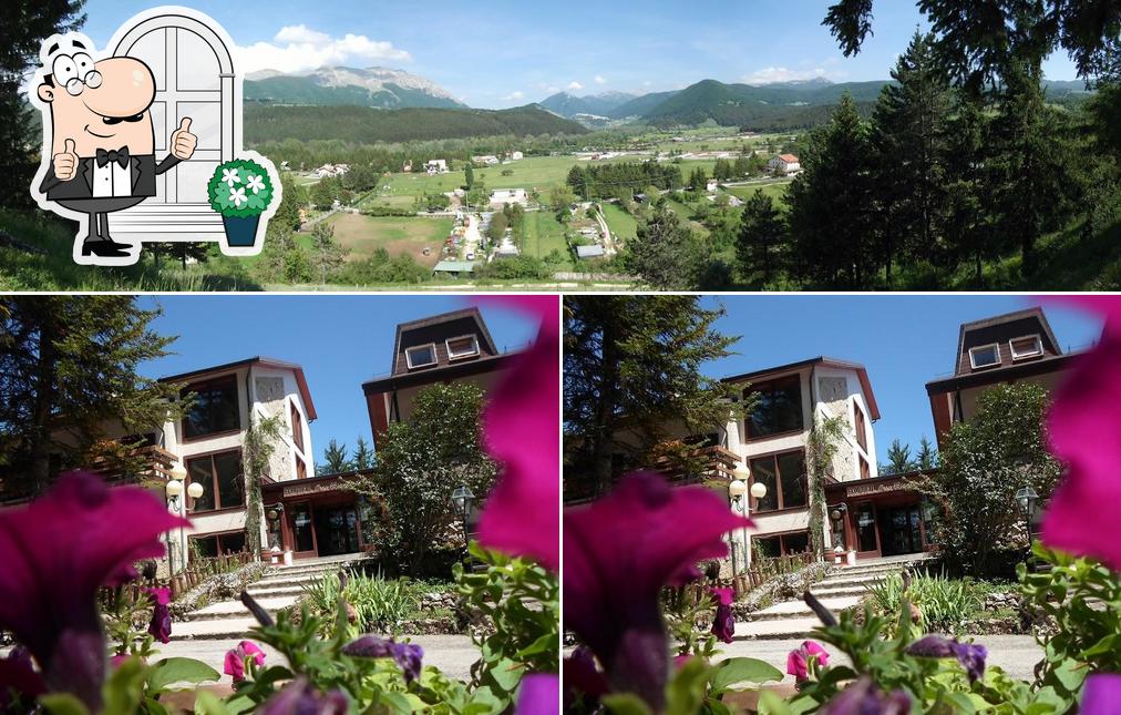 Gli esterni di Hotel Orso Bianco