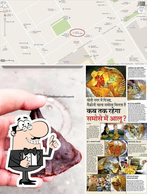 See the pic of Kumar Samosa Wala