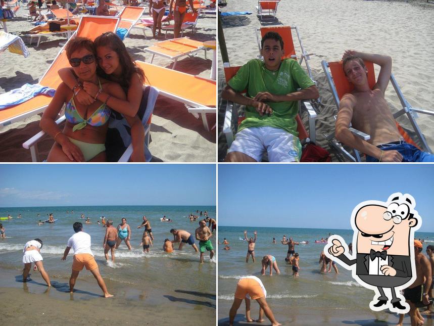 Gli interni di Lido Spiaggia le Dune