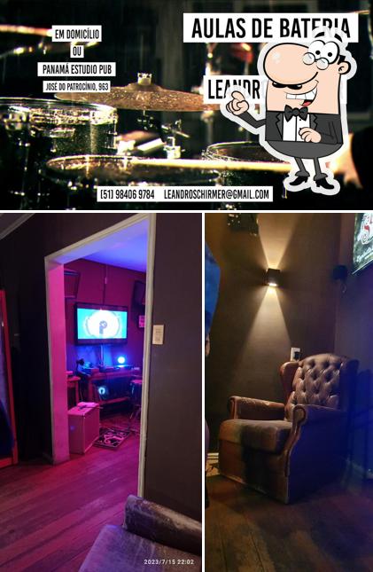 Veja imagens do interior do Panama Estudio Pub