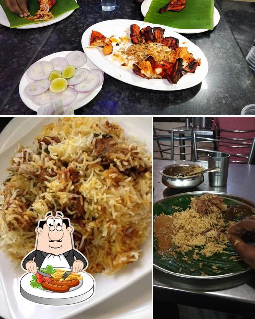Food at Salma Biryani
